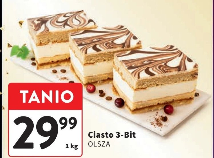 Ciasto 3 bit Olsza promocja