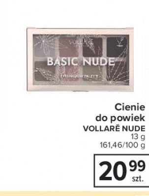 Cienie do powiek basic nude Vollare promocja