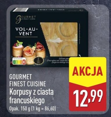 Korpusy z ciasta francuskiego  promocja w Aldi