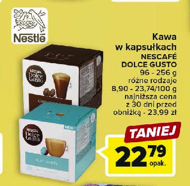 Kawa flat white Nescafe dolce gusto promocja