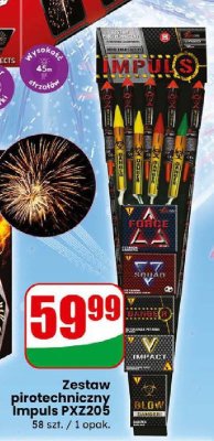 Zestaw pirotechniczny Impuls PXZ205 promocja w Dino