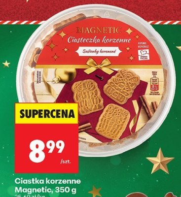 Ciastka korzenne  promocja w Biedronka