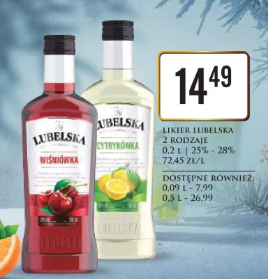 Likier Cytrynówka 0.2 l promocja w Dino