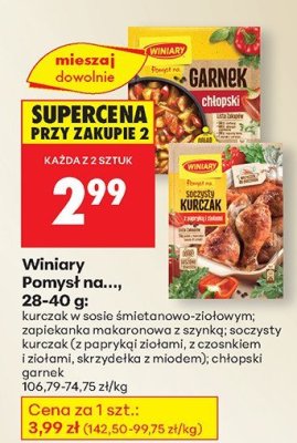 Pomysł na chłopski garnek promocja w Biedronka