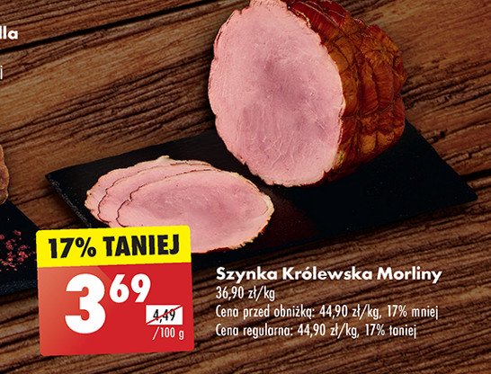 Szynka królewska Morliny promocja