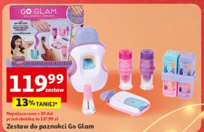 Zestaw do paznokci Go Glam promocja w Auchan