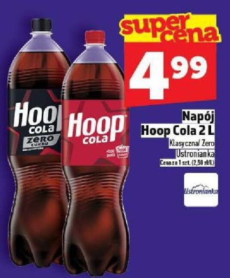 Napój Hoop Cola 2 L promocja w TOPAZ
