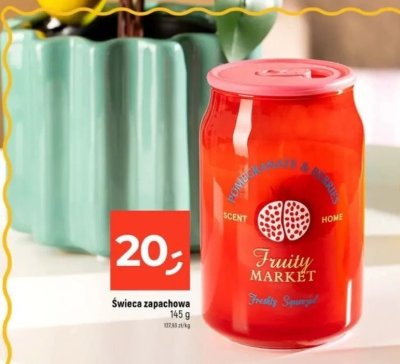 Świeca zapachowa Fruity Market promocja w Dealz