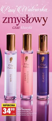 Zestaw wód perfumowanych: White, Sweet Romance, Classic promocja w Biedronka