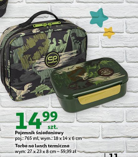 Torba na lunch 27 x 23 x 8 cm Coolpack promocja