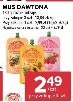Mus Dawtona promocja w Stokrotka