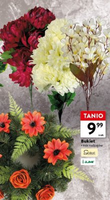 Wianek nagrobny Gollat promocja w Intermarche