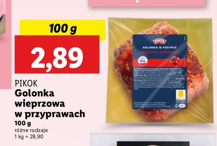 Golonka wieprzowa w przyprawach Pikok promocja