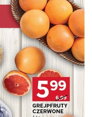 Grejpfruty Czerwone Stokrotka promocja w Stokrotka