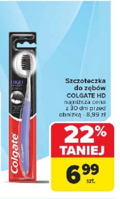 Szczoteczka do z臋b贸w charcoal soft Colgate high density promocja