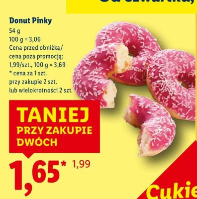 Donut Pinky promocja w Lidl