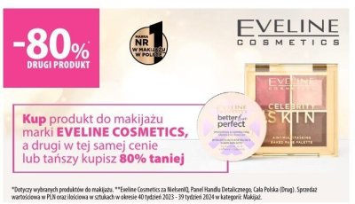 Kosmetyki do makijażu EVELINE COSMETICS promocja w Hebe
