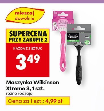 Maszynka Wilkinson Xtreme 3 promocja w Biedronka