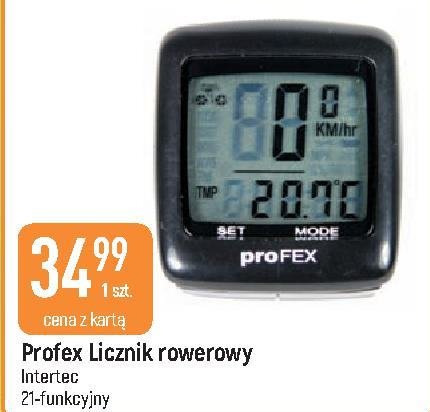 Licznik rowerowy 21 funkcji Profex promocja