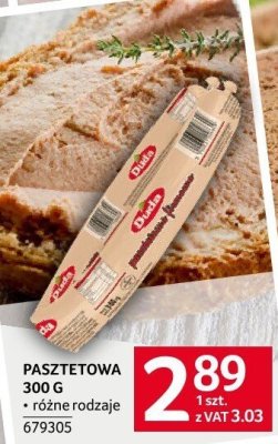 Pasztetowa różne rodzaje promocja w Selgros