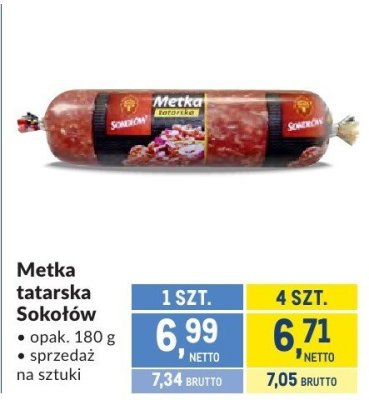 Metka tatarska Soko艂贸w promocja w Makro