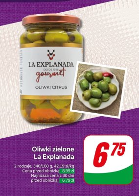 Oliwki zielone promocja w Dino
