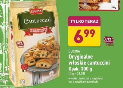 Cantuccini z kawałkami czekolady Cucina promocja