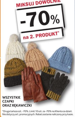 Czapki i rękawiczki promocja w Selgros