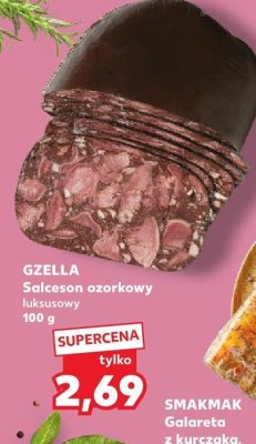 Salceson ozorkowy luksusowy Gzella promocja w Kaufland