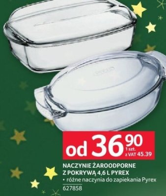 Naczynie żaroodporne z pokrywą 4.6 l Pyrex promocja w Selgros