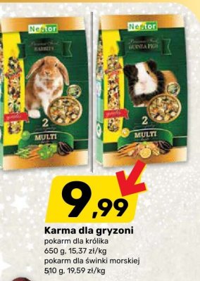 Karma dla gryzoni pokarm dla królika promocja w Bricomarche