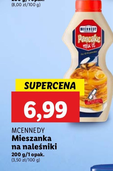 Naleśniki w proszku Mcennedy promocja