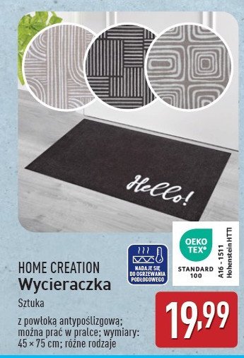 Wycieraczka 45 x 75 cm Home creation promocja