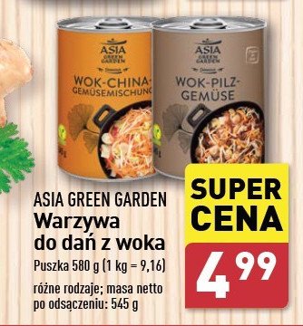 Warzywa wok pilz Asia green garden promocja