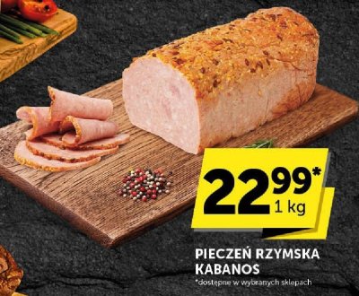 Piecze艅 rzymska Kabanos promocja w Groszek