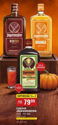Likier retro 0,7 l Jägermeister promocja