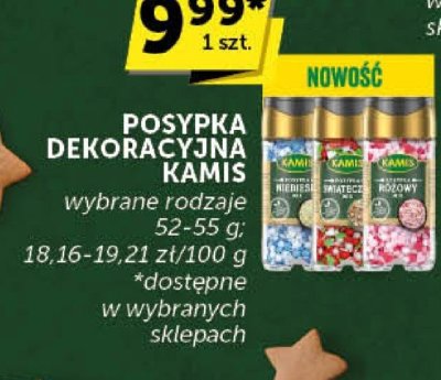 Posypka dekoracyjna Kamis promocja w Euro Sklep