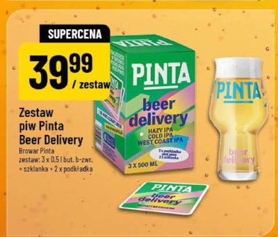 Zestaw piw Pinta Beer Delivery promocja w POLOmarket