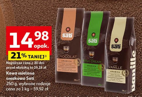 Kawa irish cream Sati aroma promocja