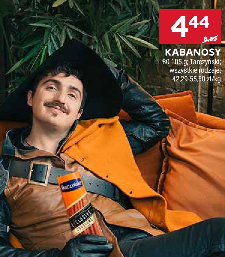 Kabanos exclusive drobiowy Tarczyński promocja w Stokrotka