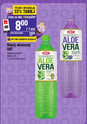 Napój aloesowy OKF różne rodzaje Gledjo promocja w POLOmarket