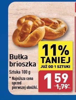 Bułka brioszka promocja