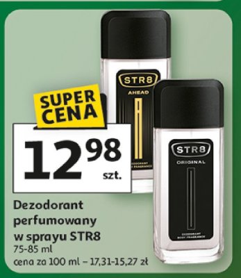 Dezodorant perfumowany w sprayu STR8 promocja w Auchan