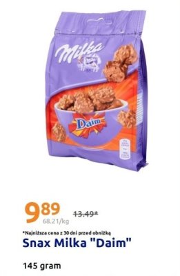 Czekoladowe gniazdka Snax Daim promocja w Action