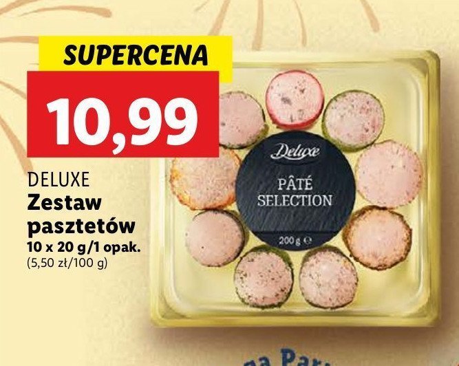 Selekcja pasztetów Deluxe promocja