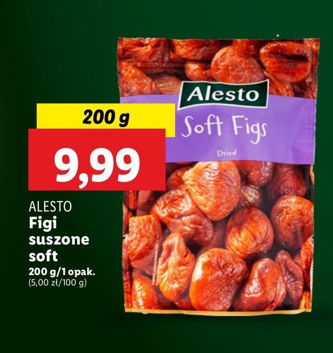 Figi suszone Alesto promocja