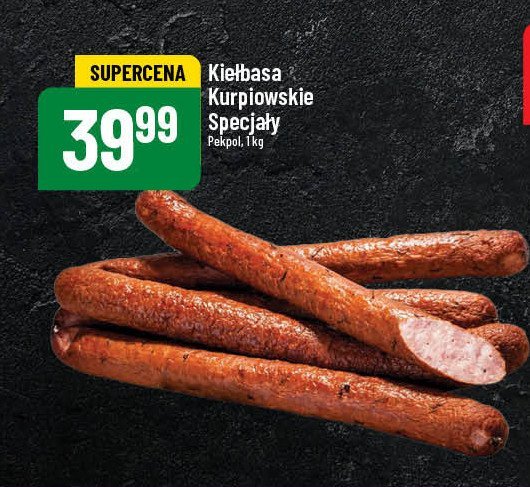 Kiełbasa kurpiowskie specjały Pekpol promocja