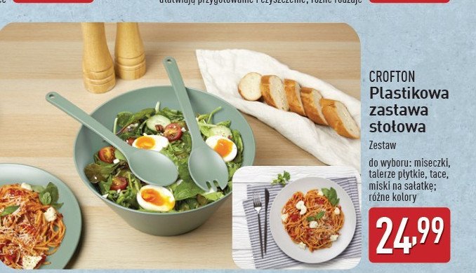 Taca plastikowa Crofton promocja