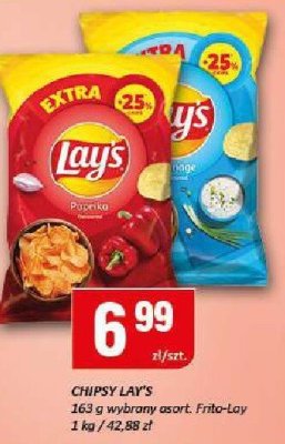Chipsy Lay's karbowane promocja w Chorten