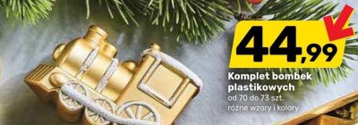 Komplet bombek plastikowych promocja w Bricomarche